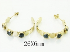 HY Wholesale Earrings 316L Stainless Steel Earrings-HY32E0331HJC
