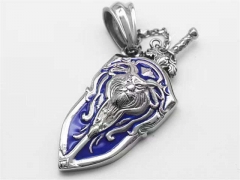 HY Wholesale Jewelry Pendant Stainless Steel Pendant (not includ chain)-HY0072P197