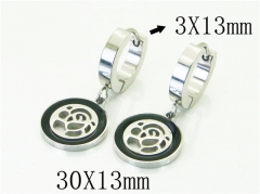 HY Wholesale Earrings 316L Stainless Steel Earrings-HY80E0600ME