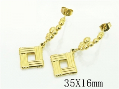HY Wholesale Earrings 316L Stainless Steel Earrings-HY70E1155LLB