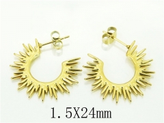 HY Wholesale Earrings 316L Stainless Steel Earrings-HY70E1130LW