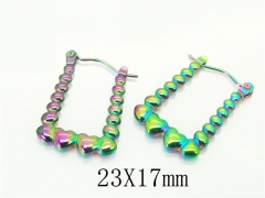 HY Wholesale Earrings 316L Stainless Steel Earrings-HY70E1096LA