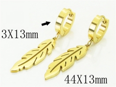 HY Wholesale Earrings 316L Stainless Steel Earrings-HY80E0597ML