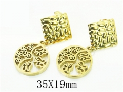 HY Wholesale Earrings 316L Stainless Steel Earrings-HY91E0471NZ