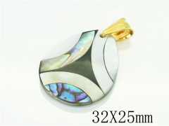 HY Wholesale Pendant 316L Stainless Steel Jewelry Pendant-HY12P1561HIF