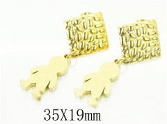 HY Wholesale Earrings 316L Stainless Steel Earrings-HY91E0460NV