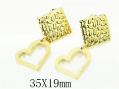 HY Wholesale Earrings 316L Stainless Steel Earrings-HY91E0473NF