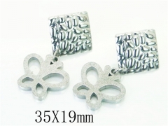 HY Wholesale Earrings 316L Stainless Steel Earrings-HY91E0458MD