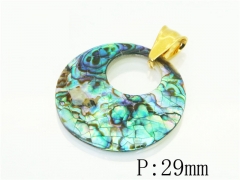 HY Wholesale Pendant 316L Stainless Steel Jewelry Pendant-HY12P1551HIQ