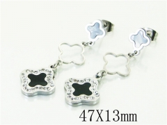 HY Wholesale Earrings 316L Stainless Steel Earrings-HY80E0606M5
