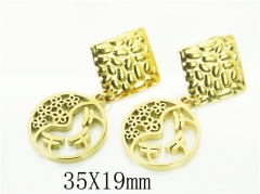 HY Wholesale Earrings 316L Stainless Steel Earrings-HY91E0470NX
