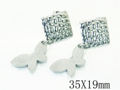 HY Wholesale Earrings 316L Stainless Steel Earrings-HY91E0442MQ
