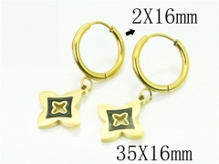 HY Wholesale Earrings 316L Stainless Steel Earrings-HY80E0647MLD