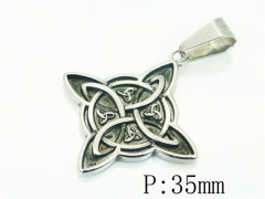 HY Wholesale Pendant 316L Stainless Steel Jewelry Pendant-HY22P1076PX