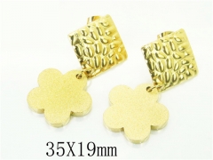 HY Wholesale Earrings 316L Stainless Steel Earrings-HY91E0465NA