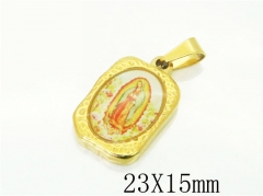 HY Wholesale Pendant 316L Stainless Steel Jewelry Pendant-HY12P1621JL