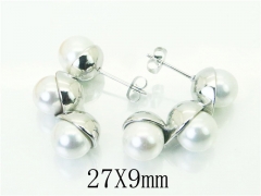 HY Wholesale Earrings 316L Stainless Steel Earrings-HY32E0320HLS