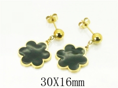 HY Wholesale Earrings 316L Stainless Steel Earrings-HY80E0616LL