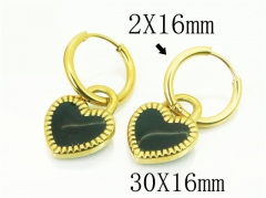 HY Wholesale Earrings 316L Stainless Steel Earrings-HY80E0643MLC