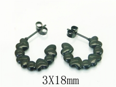 HY Wholesale Earrings 316L Stainless Steel Earrings-HY70E1137LW