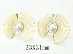 HY Wholesale Earrings 316L Stainless Steel Earrings-HY32E0325HKL