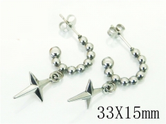 HY Wholesale Earrings 316L Stainless Steel Earrings-HY70E1149KL
