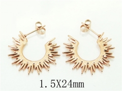 HY Wholesale Earrings 316L Stainless Steel Earrings-HY70E1133LC