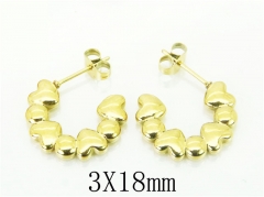 HY Wholesale Earrings 316L Stainless Steel Earrings-HY70E1135LX