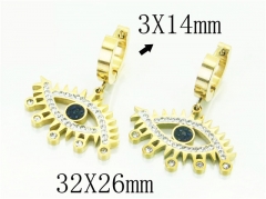 HY Wholesale Earrings 316L Stainless Steel Earrings-HY32E0333HZL