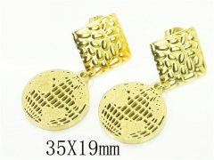 HY Wholesale Earrings 316L Stainless Steel Earrings-HY91E0467ND