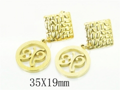 HY Wholesale Earrings 316L Stainless Steel Earrings-HY91E0468NF