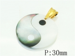 HY Wholesale Pendant 316L Stainless Steel Jewelry Pendant-HY12P1552HIW