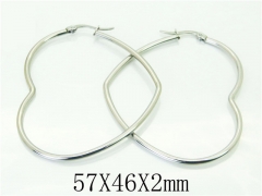 HY Wholesale Earrings 316L Stainless Steel Earrings-HY21E0142HL