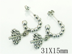 HY Wholesale Earrings 316L Stainless Steel Earrings-HY70E1139KL