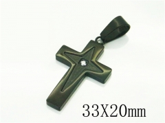 HY Wholesale Pendant 316L Stainless Steel Jewelry Pendant-HY59P1030NX