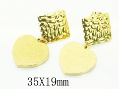 HY Wholesale Earrings 316L Stainless Steel Earrings-HY91E0463NZ