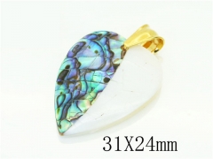 HY Wholesale Pendant 316L Stainless Steel Jewelry Pendant-HY12P1570HIX