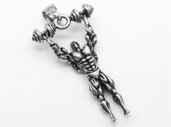 HY Wholesale Jewelry Pendant Stainless Steel Pendant (not includ chain)-HY0072P140