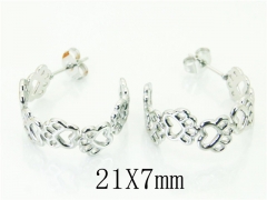 HY Wholesale Earrings 316L Stainless Steel Earrings-HY70E1169KE