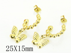 HY Wholesale Earrings 316L Stainless Steel Earrings-HY70E1160LLE