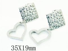 HY Wholesale Earrings 316L Stainless Steel Earrings-HY91E0456ME