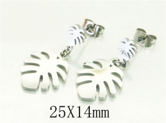 HY Wholesale Earrings 316L Stainless Steel Earrings-HY80E0621KL
