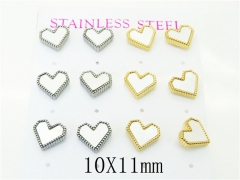 HY Wholesale Earrings 316L Stainless Steel Earrings-HY59E1120IKL