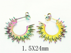 HY Wholesale Earrings 316L Stainless Steel Earrings-HY70E1131LE