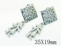 HY Wholesale Earrings 316L Stainless Steel Earrings-HY91E0444MA