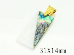 HY Wholesale Pendant 316L Stainless Steel Jewelry Pendant-HY12P1573HIV
