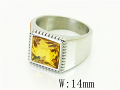 HY Wholesale Popular Rings Jewelry Stainless Steel 316L Rings-HY17R0755HIE