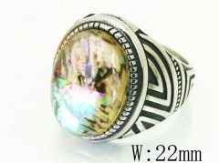 HY Wholesale Popular Rings Jewelry Stainless Steel 316L Rings-HY17R0555HIS