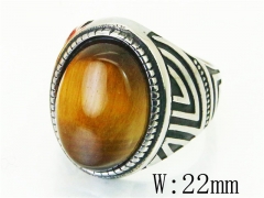 HY Wholesale Popular Rings Jewelry Stainless Steel 316L Rings-HY17R0557HIW