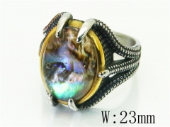 HY Wholesale Popular Rings Jewelry Stainless Steel 316L Rings-HY17R0374HJE